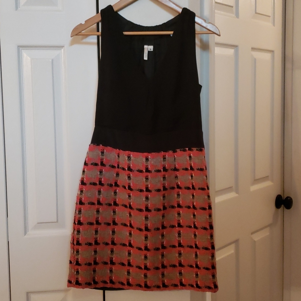 Anthro -Nell Couture vee neck dress beautiful! EUC